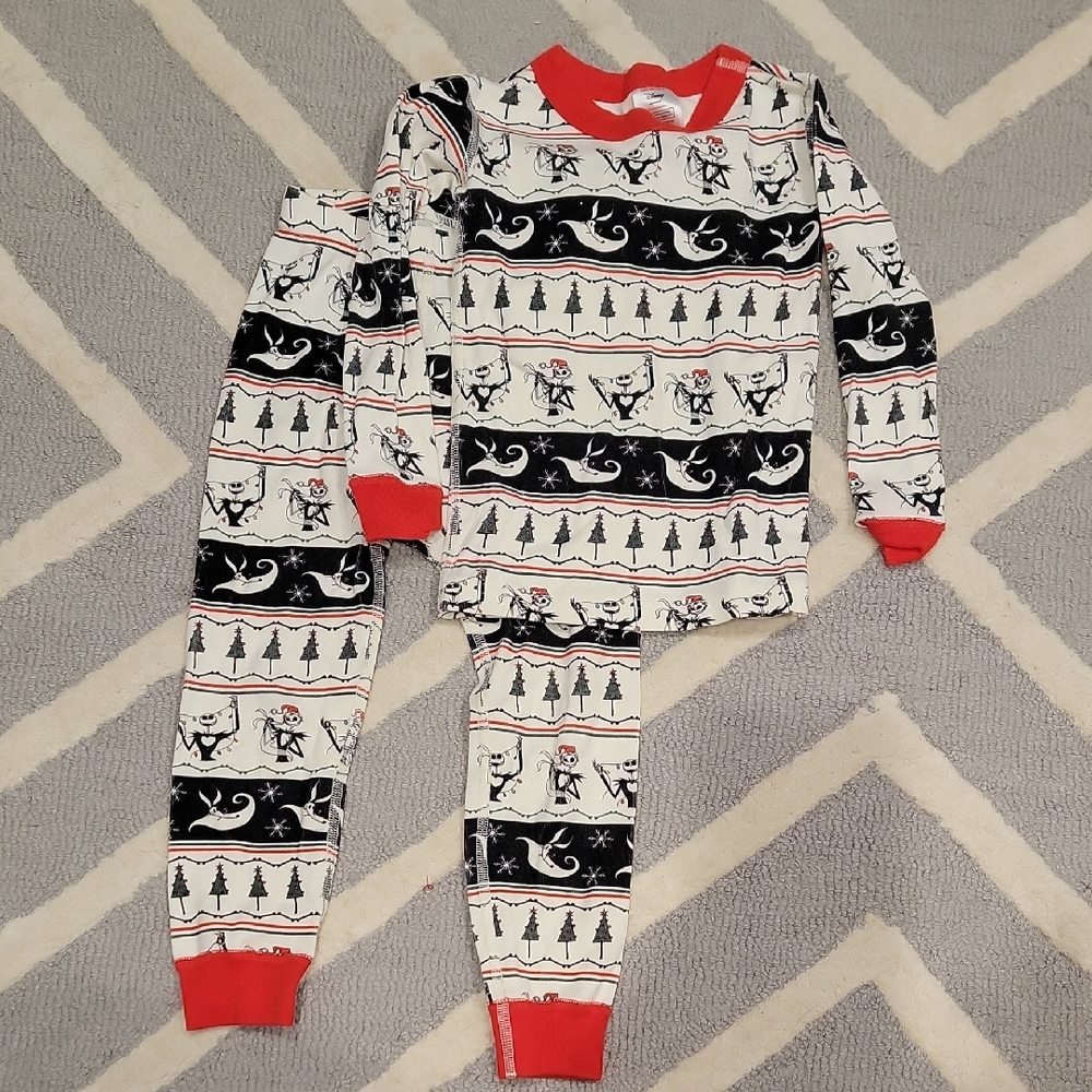 Hanna Andersson X Disney Nightmare Before Christmas Organic Cotton PJ Set